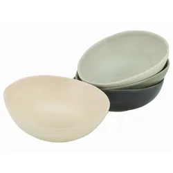 CreaTable Pietra, Teller, Schwarz, Beige, Grün, Grau