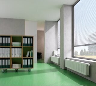 Kermi Profil-V Type 11 radiator, B: 60 cm, H: 60 cm, D: 6,1 cm