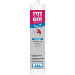 OTTOCOLL M530 HiSpeed - Hybrid-Klebstoff mit sehr schneller Klebfestigkeit