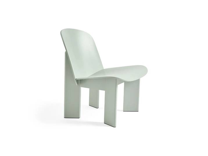 HAY Chisel Lounge Chair Eucalyptus lackiertes Buche