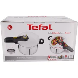 Tefal Schnellkochtopf Secure 5 Neo, 22 cm , 6 L