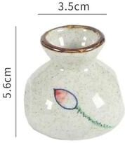 Uplift Essentials Japanese Style Ceramic Toothpick Holder Mini Retro Storage Jar style C