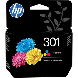 HP, Druckerpatrone, 301 (C, M, Y)