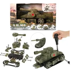 Toi-Toys 15111A - ALFAFOX Baue selbst einen Panzer