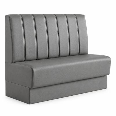 RIVOR Möbel Dinerbank Chicago 01 100 cm Kunstleder Gibson Grau 5483