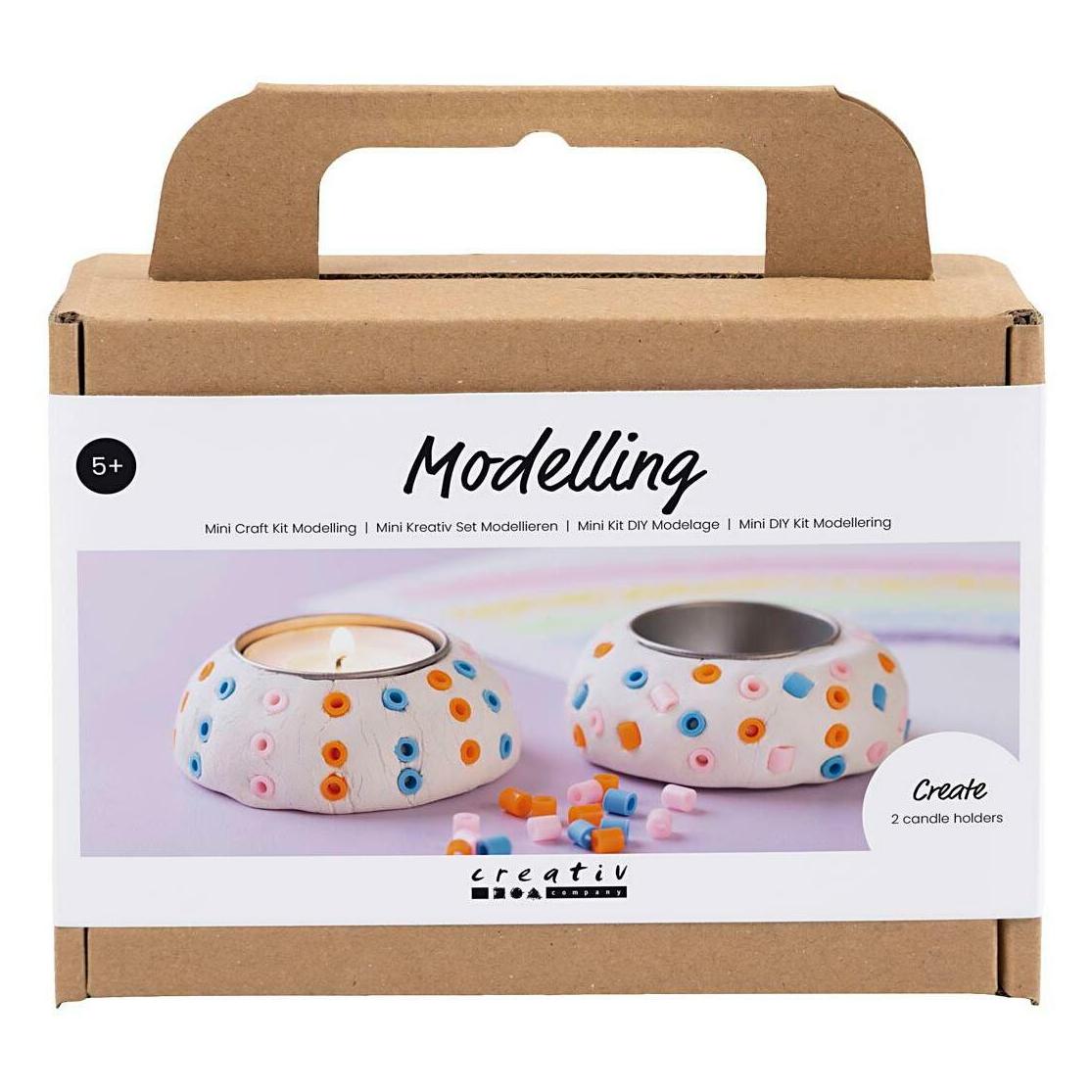 Creativ Company Bastelset Modellieren Teelichthalter (977729)