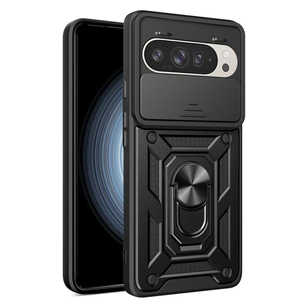 Techsuit - CamShield Series - Google Pixel 9 / 9 Pro - Black (Google Pixel 9, Google Pixel 9 Pro) (56345045)