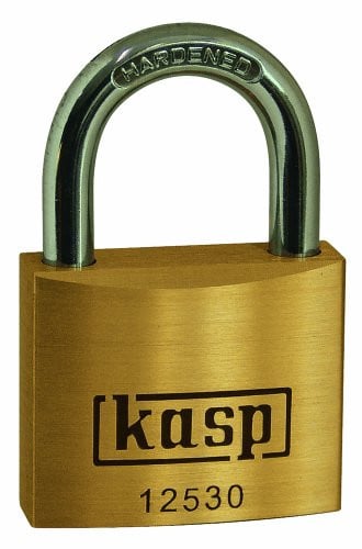 Kasp K12530 Premium Messing Hangslot, 30 mm