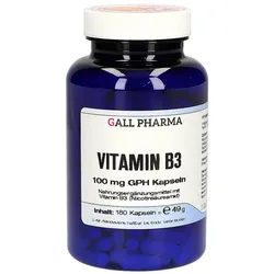 Vitamin B3 100 mg GPH Kapseln