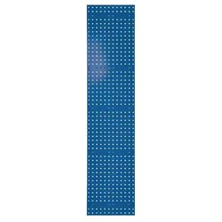 Rasterplan, Werkzeugwand, Lochplatte B450xL2000mm enzianblau, RAL 5010