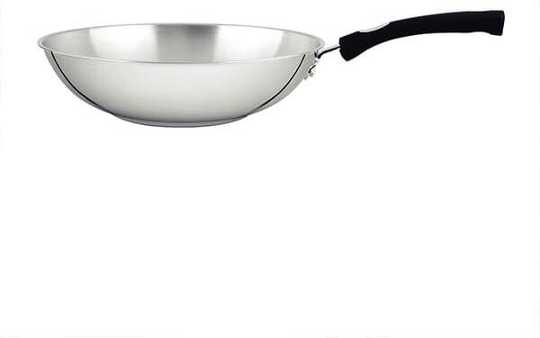 Tramontina Astro 28cm Stainless Steel Wok