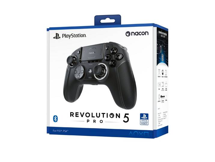 nacon NACON PS5 Revolution 5 Pro Controller [Off. lizenz/black] PlayStation 5-Controller