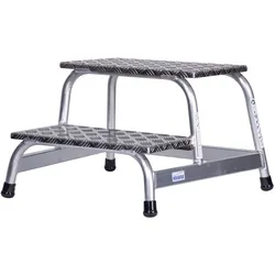Krause, Leiter + Gerüst, 805027 Tritthocker Aluminium (Trittleiter, 68 cm)