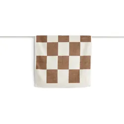 Check Badteppich 50 x 90 cm, braun