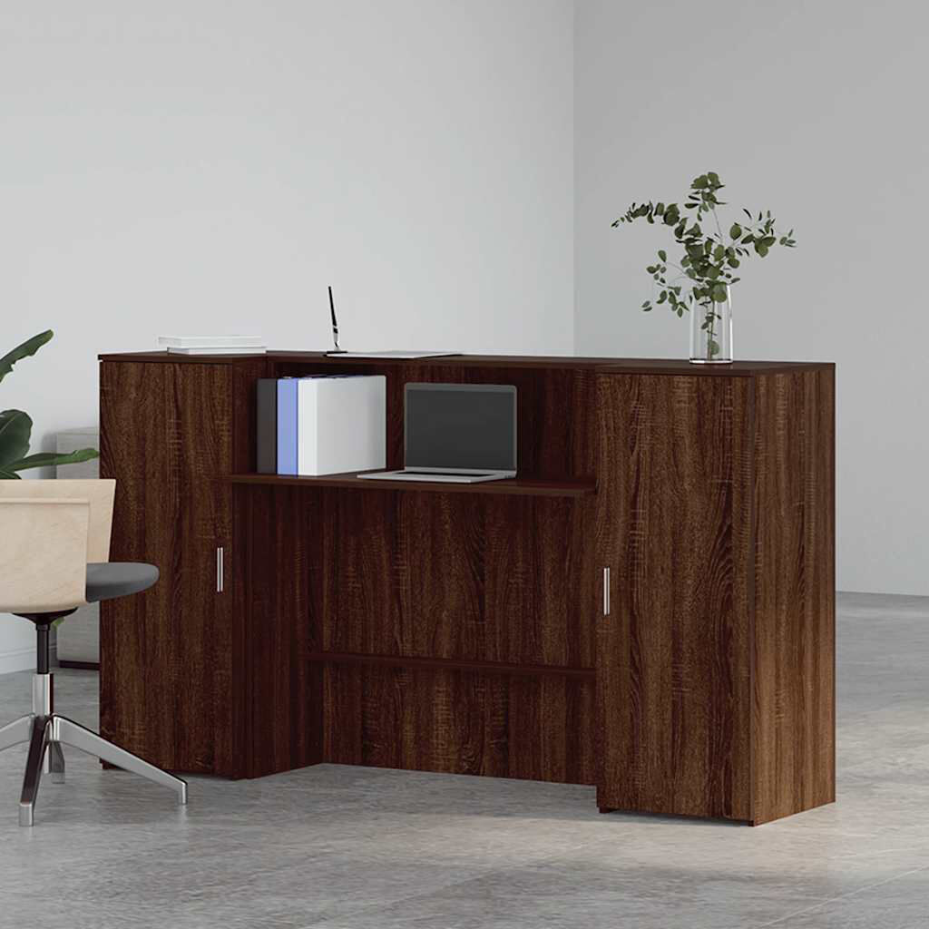 Latitude Run Baki Standing Desk White 103.5cm H x 180cm W x 50cm D