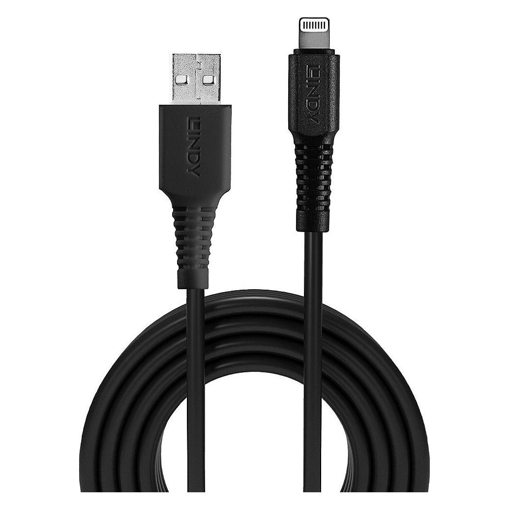 Lindy Lade- und Sync-Kabel Apple MFi (1 m, USB 2.0) (31320)