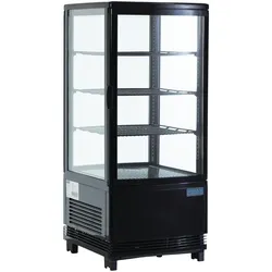 Polar 68 Liter Kühlvitrine - Schwarz - Automatische Abtauung