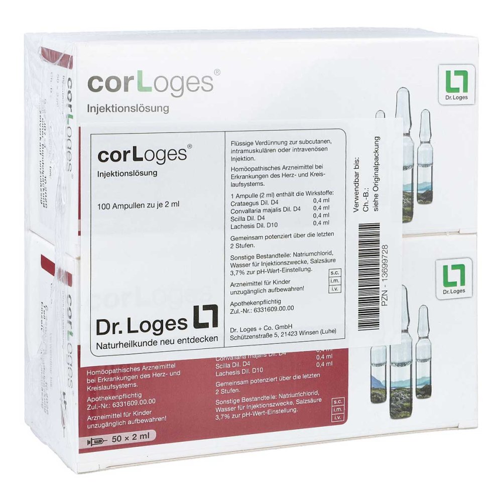 Dr. Loges + Co. GmbH Corloges Injektionslösung Ampullen 13699728
