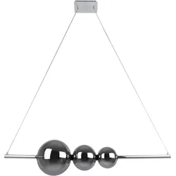 Näve LED Pendelleuchte "NOVA" L: 125,3cm chrom
