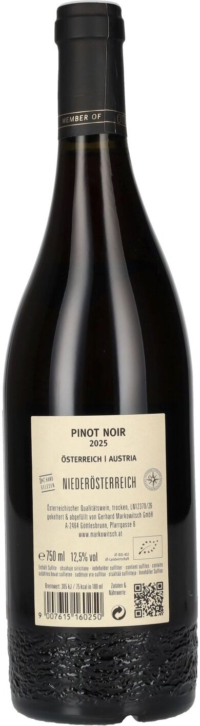 Markowitsch Wein Markowitsch Pinot Noir 2025 12,5% Vol. 0,75l