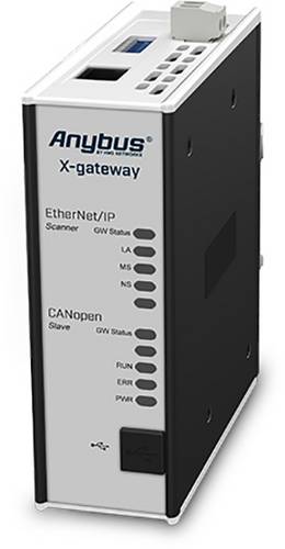 Anybus AB7677 EtherNet/IP Master/CANopen Slave Gateway 24 V/DC 1St.