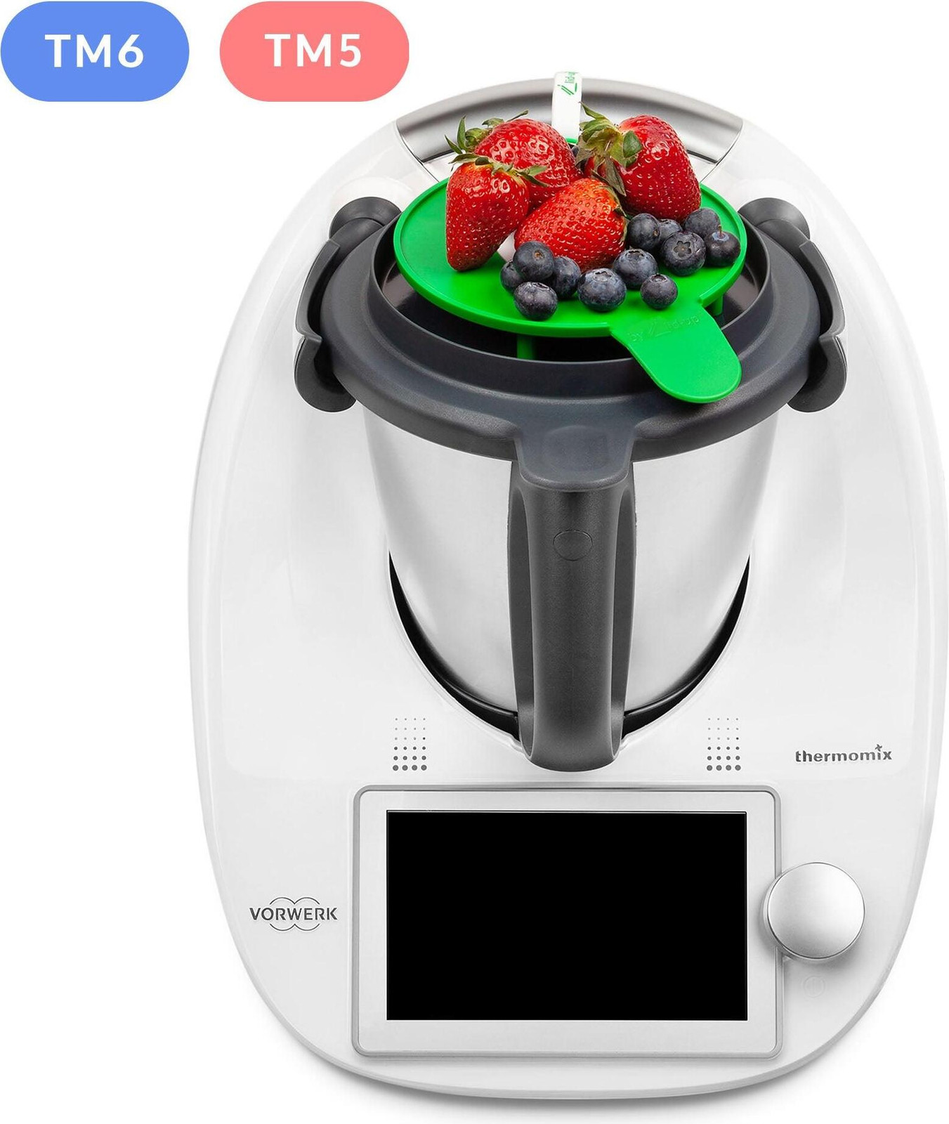 Lid-up Keukenweegschaal compatibel met Thermomix TM6 en TM5