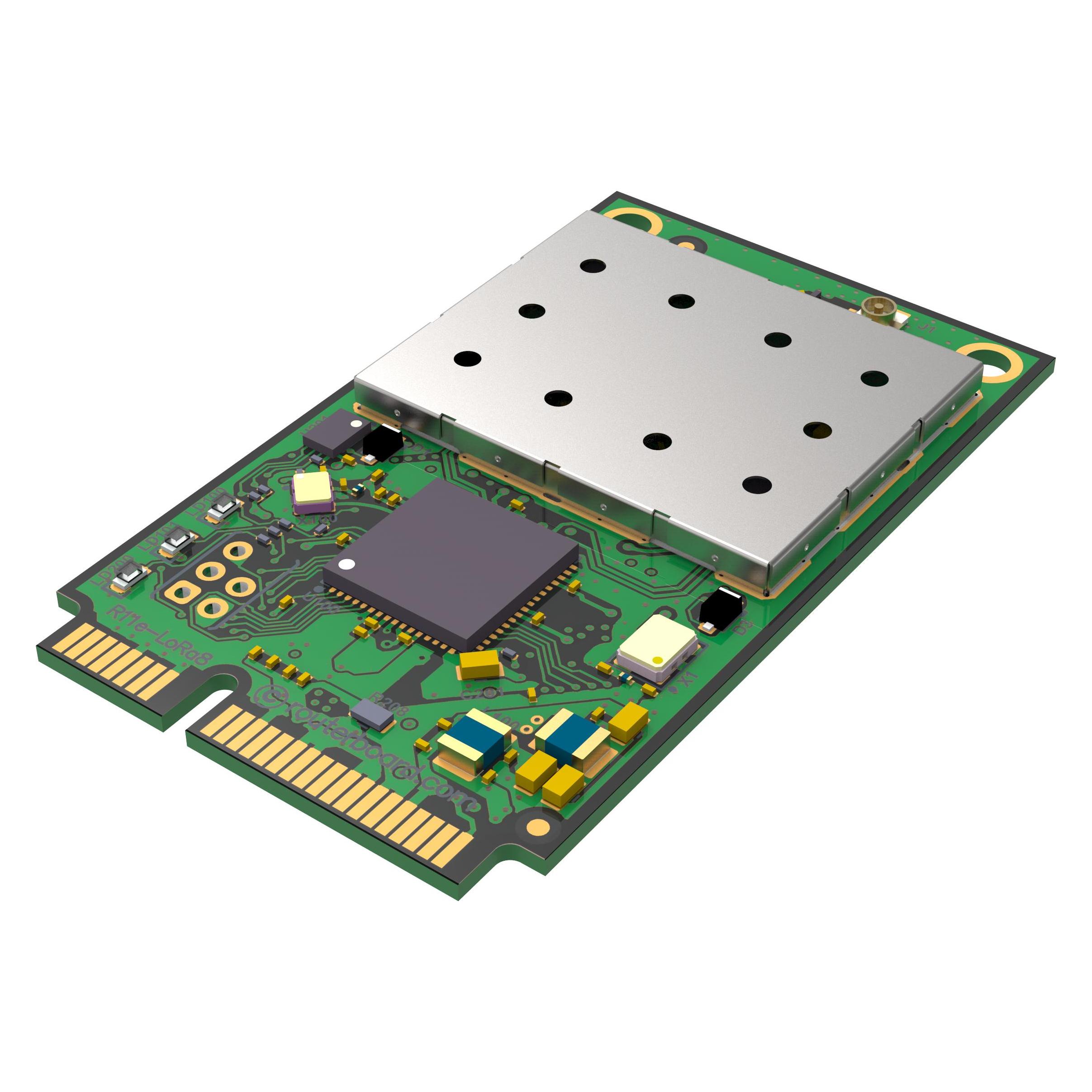 MikroTik R11e-LoRa8 miniPCI-e LoRa-WAN Konzentrator Gateway Karte, 863-870 MHz LoRa Produkte (Mini PCI Express) (R11E-LORA8)