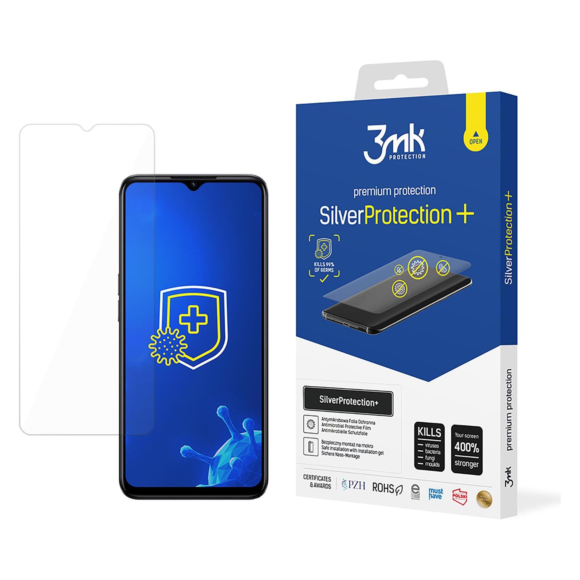 3MK Silver Protect+ Oppo A77 5G Folia Antymikrobowa montowana na mokro (Oppo A77 5G) (3M004616)