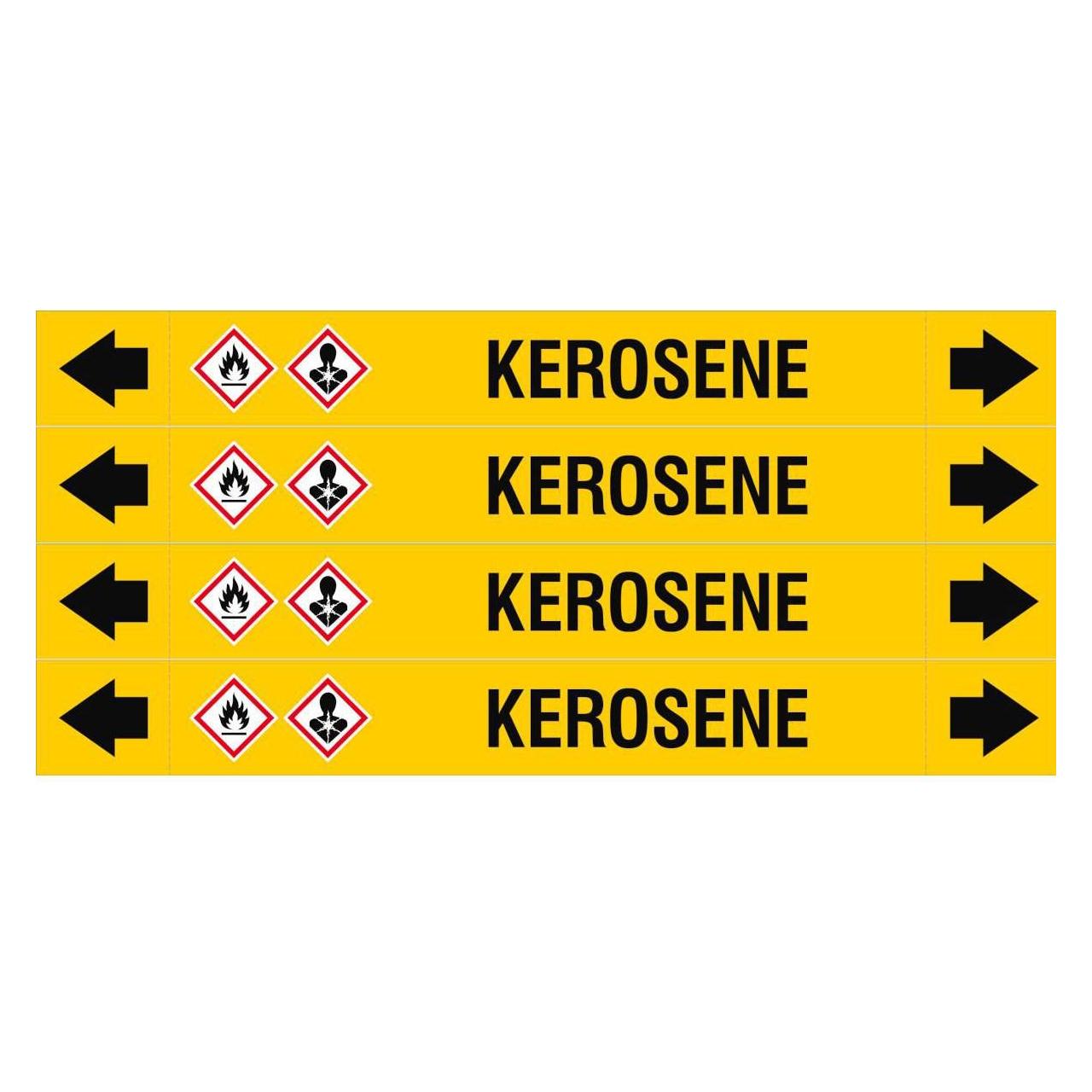 Brady ASME - Rohrmarkierer - Kerosene (ASMEPM-26X230MM-KEROSENE)