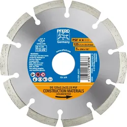 PFERD TOOLS Diamant-Trennscheibe DS PSF für schnelles Trennen von Stein und Beton - 68012221