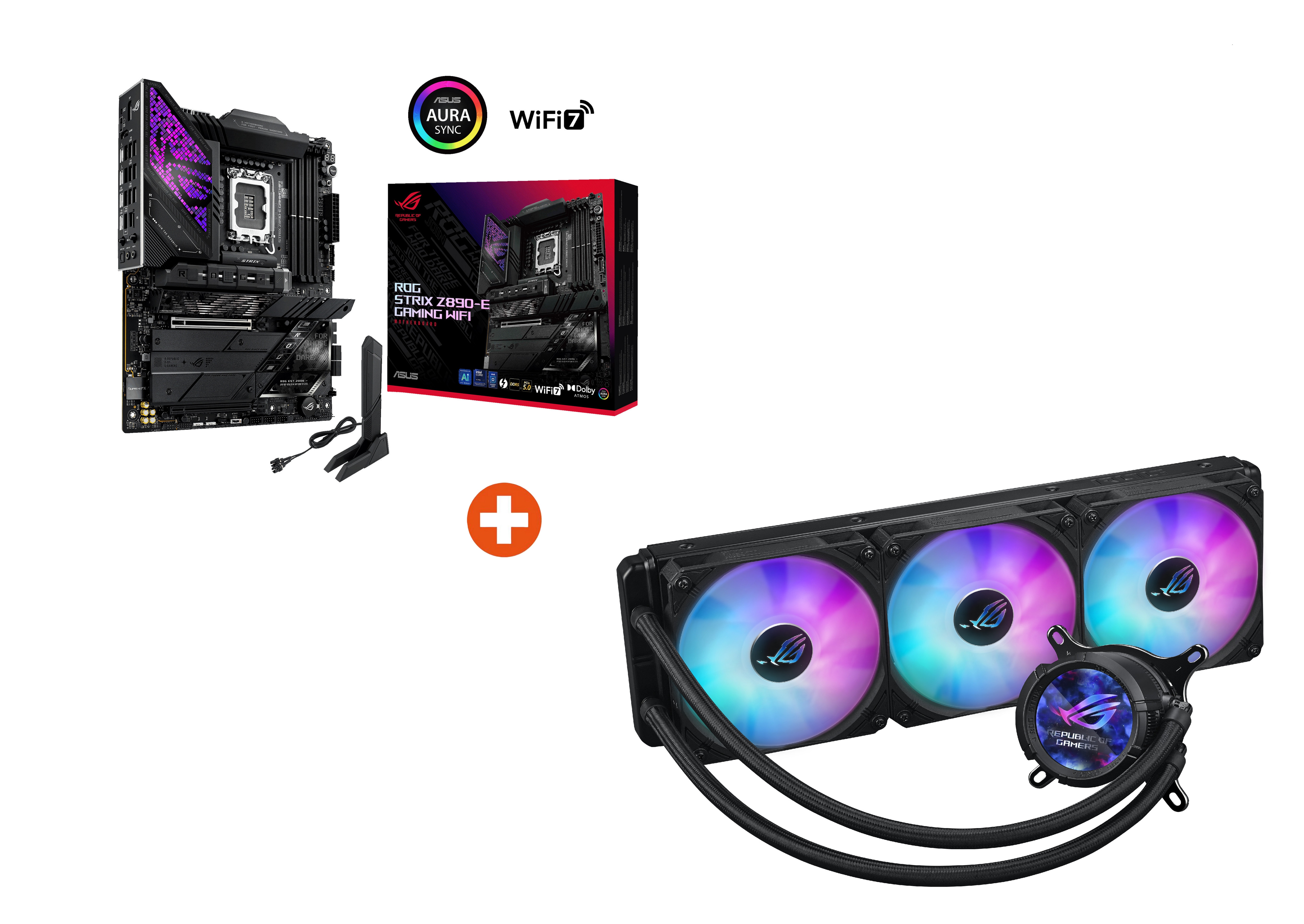 ASUS LEVEL UP #16 Bundle (ROG STRIX Z890-E GAMING WIFI + ROG STRIX LC III 360 ARGB LCD)