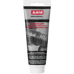 SATA Hochleistungsfett Pistolenfett für Lackierpistolen, silikon- u. säurefrei 100ml