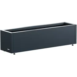 Herstera Pflanzkasten - 100x25x25cm - anthrazit -