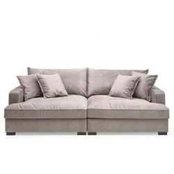 BOOOM Bigsofa Tribecca Stoff Taube 242 cm