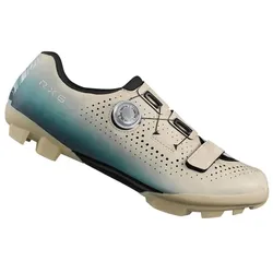 SHIMANO Gravel Schuh SH-RX600 | beige / blau 46