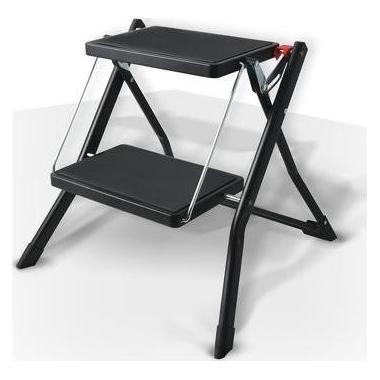 Steinbach Trittleiter 3 Stufen schwarz (Trittleiter, 42 cm) (130171)