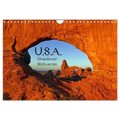 USA - Grandioser Südwesten (Wandkalender 2026 DIN A4 quer), CALVENDO Monatskalender