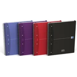 Oxford, Heft + Block, European Book (A4, Liniert, Weicher Einband)