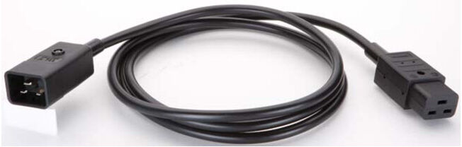 Bachmann Rallonge pour appareil froid H05VV-F3G1,5, 2m, noir 356.174 (356.174)