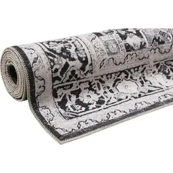 WECONhome Kurzflorteppich Seelace WH-19090-06 grau 130x190