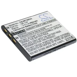 Akku für Casio EXILIM EX-ZS30, Typ NP-120, 600 mAh