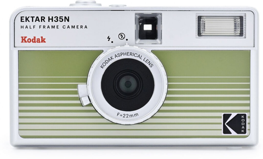 Kodak Half Frame Film Camera EKTAR H35N Green