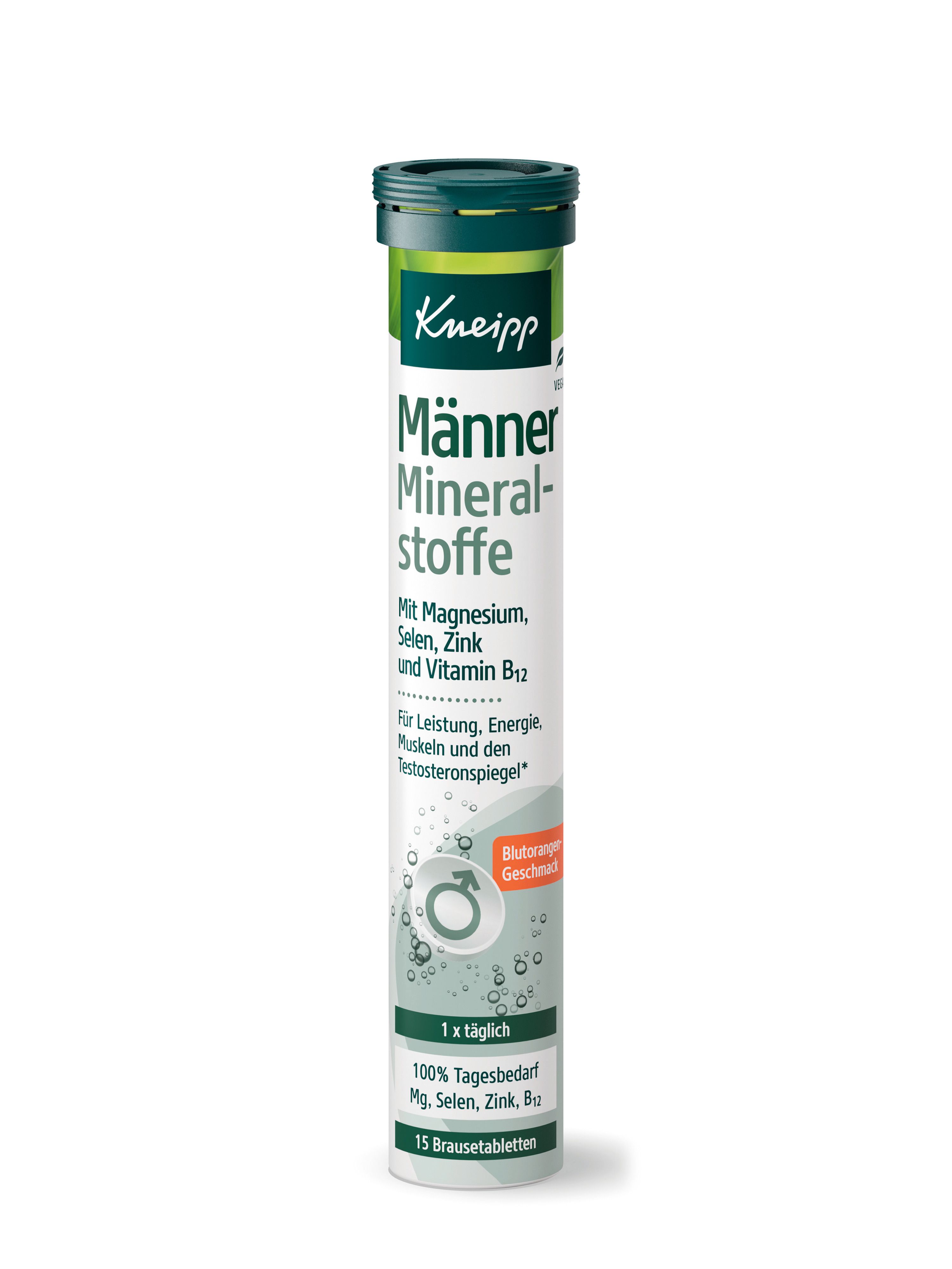 Kneipp Männer Mineralstoffe Brausetabletten 15 St