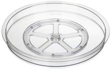 YBM Home 12.5 Inch Acrylic Plastic Non-Skid Spinner for Kitchen