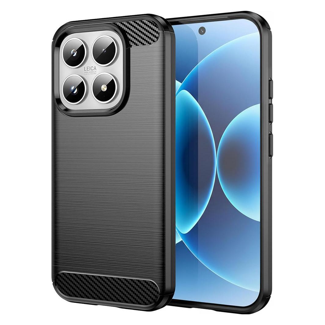 Techsuit - Carbon Silicone - Xiaomi 17 - Black (Xiaomi 17) (62435219)