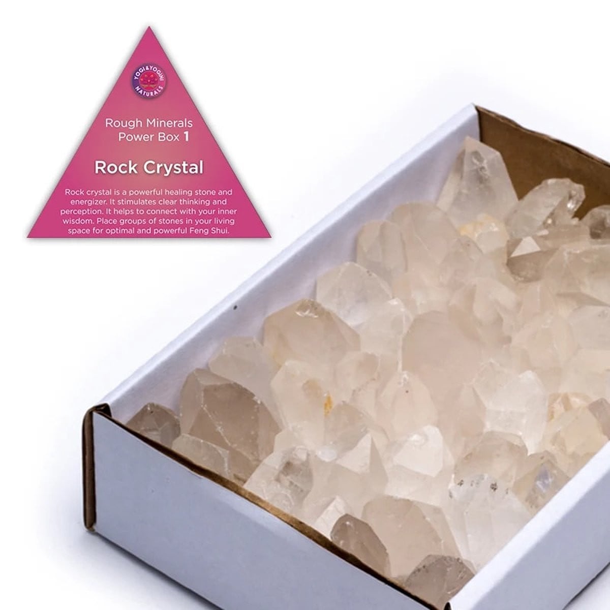 Yogi & Yogini Meditation Power box 1 Bergkristal Helderheid