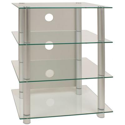 Hifi Möbel Rack Alu Glas Phono Mediaregal Blados