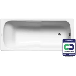 Kaldewei Badewanne DYNA SET 626, 1600x700x430mm, 226800010001 226800010001