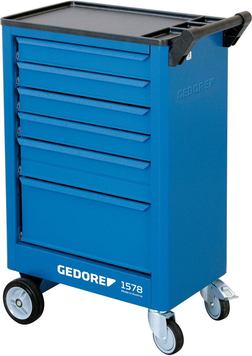 GEDORE 1578 Werkzeugwagen mit 6 Schubladen, 9018140