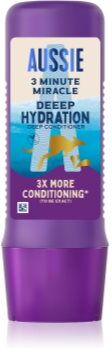Aussie 3 Minute Miracle Deep Hydration condicionador de hidratação profunda 250 ml. 3 Minute Miracle Deep Hydration